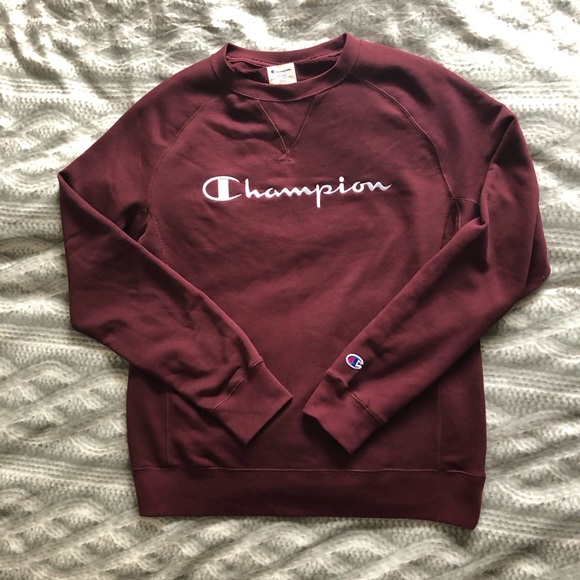 Champion Burgundy Crewneck NWOT